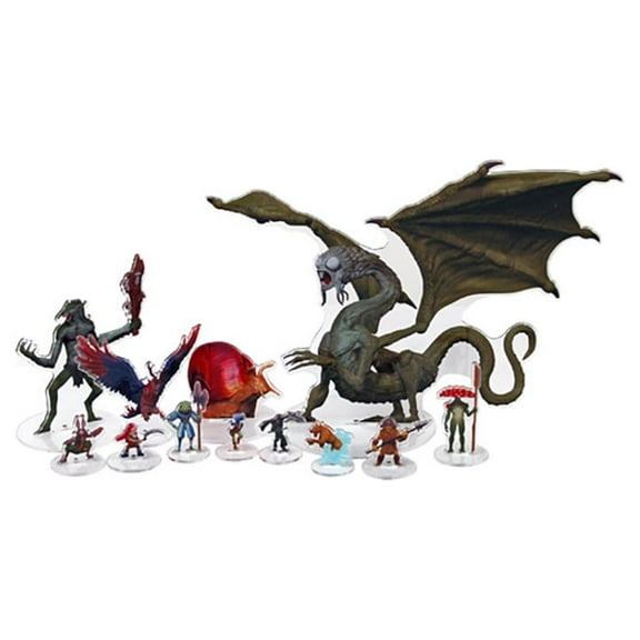 D&D Idols of the Realms: The Wild Beyond The Witchlight : 2D Set 1 -16pc Dungeons & Dragons 2D Acrylic Miniatures - RPG