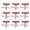 Red, variant on WRITWAA Automatic Water Dispenser Animal Waterer Drinker Red 10PCS