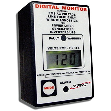 SouthWire Corp. Circuit Tester | RMS Voltage And Frequency Meter | LCD Digital Display | For Power Lines