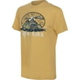 thumbnail image 2 of Reel Life Neptune Ocean Washed Wavey Sunset T-Shirt - Medium - New Wheat, 2 of 3