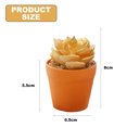 thumbnail image 2 of 4 Uds. De suculentas de simulación, bonsái, adornos creativos, plantas artificiales doradas, decoración interior, 2 of 5