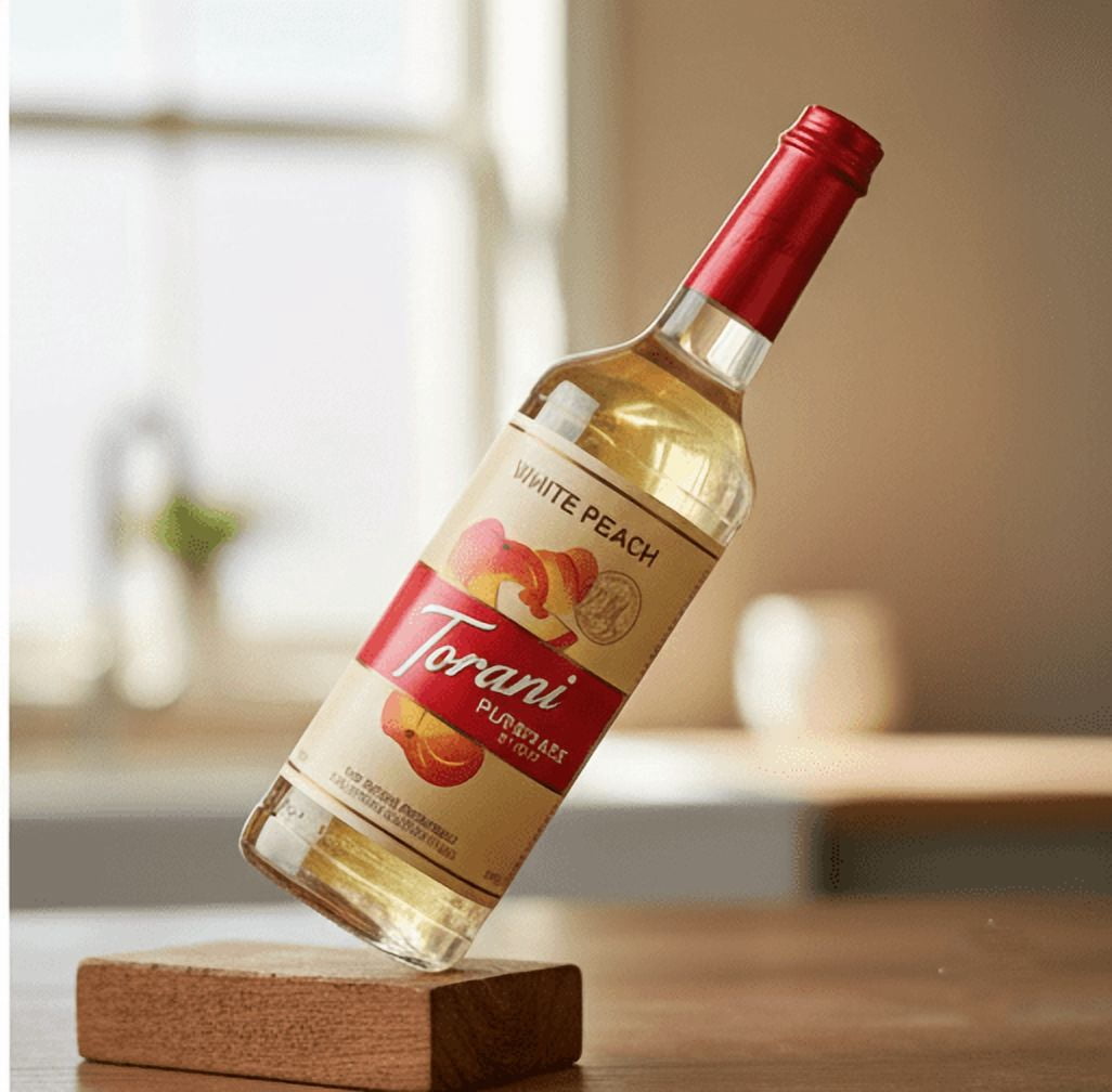 Torani Puremade White Peach Syrup cs 4/750 ml