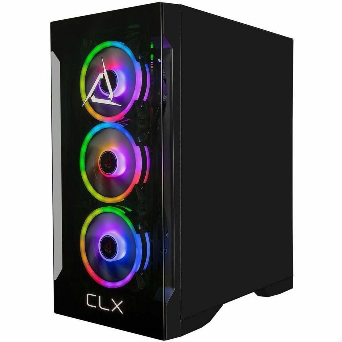 CLX SET Gaming Desktop, AMD Ryzen 7 9700X, 32GB RAM, NVIDIA GeForce RTX 5060 Ti 16 GB, 2TB SSD, Windows 11 Home, TGMSETRTA5504BM