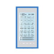 HealthmateForever T24AB2 Touch Screen TENS Unit & Muscle Stimulator (Blue on White)