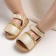 thumbnail image 7 of Baby Girl Sandals Summer Crib Shoes Bowknot Soft Sole Infant Girls Princess Dress Flats First Walker Shoes, 7 of 7