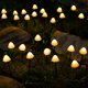 thumbnail image 5 of Ounissouiy Mushroom Energía solar Decoración Garden Lamp String Cadena de luz impermeable, Warm White, 3.8m, 10LED Iluminación y accesorios Blanco cálido 3.8 M 10LED, 5 of 6