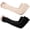 Black & Skin color, variant on 2 Pairs Cooling Arm Sleeves with Thumb Hole - Arm Sleeves for Outdoor Sports Volleyball