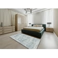 thumbnail image 5 of Ahgly Company Machine Washable Indoor Rectangle Contemporary Dark Goldray Area Rugs, 5' x 8', 5 of 7