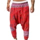 thumbnail image 2 of Pantalones largos para hombre, moda de primavera/verano, estampados casuales, entrepierna holgada, pantalones holgados de hip hop, pantalones de algodón y lino para hombre, 2 of 9