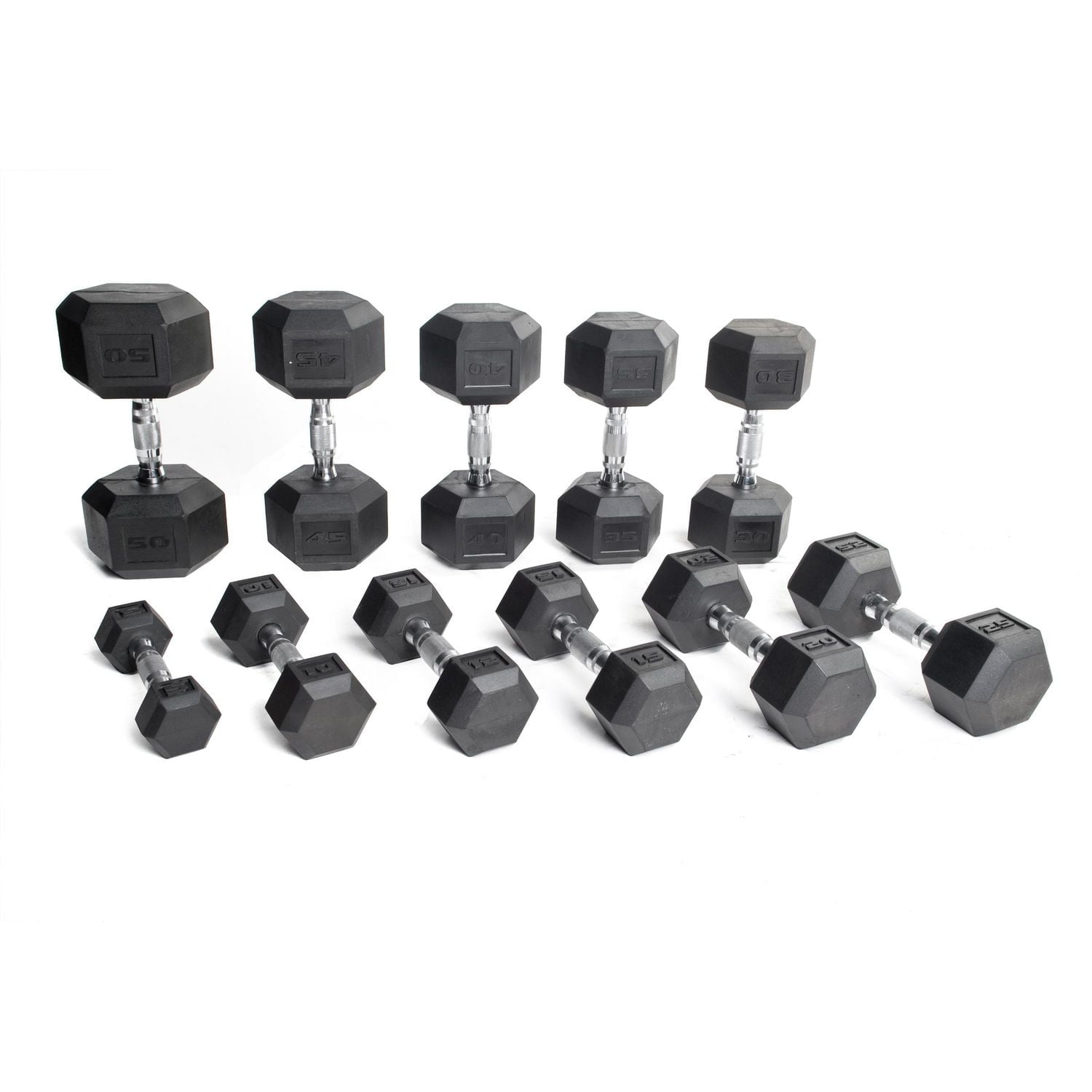 CAP Barbell Coated Hex Dumbbell, Single 3 - 100 lb