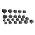 thumbnail image 2 of CAP Barbell Coated Hex Dumbbell, Single 3 - 100 lb, 2 of 6