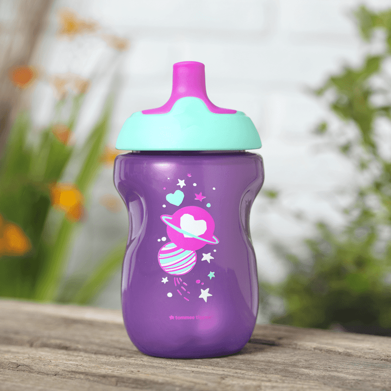 Tommee Tippee Sporty Water Bottle for Toddlers, 12 months+, 10oz,  Spill-Proof Sippy Cup, Easy to Hol…See more Tommee Tippee Sporty Water  Bottle for