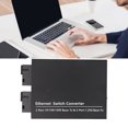 thumbnail image 3 of Ethernet Switch Converter, Single Mode Fiber 1.25Gbps LED Indicator Fiber Ethernet Transceiver, RJ45 Port, 1000 Base SX, Plug and Play,  Metal Casing, for Networking, 3 of 7