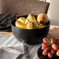 thumbnail image 4 of over&back Coupe Tall Serving Bowl - Stoneware Dishes - All-Occasion Place Settings - 2.1qt - Semi-Matte Black, 4 of 6