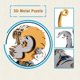 thumbnail image 3 of Puzzle de metal 3D MENAIMPK Monkey para adultos y adolescentes, 3 of 7