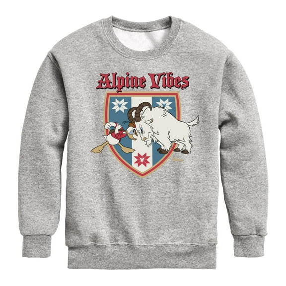 Disney - Alpine Vibes - Toddler & Youth Crewneck Fleece Sweatshirt