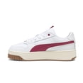 thumbnail image 3 of Tenis Puma Carina Street Lux Unisex Casual blanco 24.5, 3 of 5
