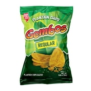 Gembos Plantain Chips Regular / Salt 12-Pack