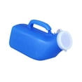 thumbnail image 2 of Botella para Orinal, Orinal de 1200ml, Olla de Colección de Orinal Ligera, Botella para Orinar para Niños, Personas Mayores, Conducción Al Aire Libre Hombres azules, 2 of 8