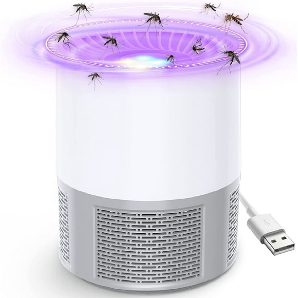 Trampa para mosquitos de interior, matamoscas eléctrico, matamoscas, matamoscas eléctrico, lámpara para mosquitos, matamoscas, trampa para mosquitos de exterior para L