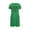 Green5, variant on biudgviw St Patrick's Day Women's Nightgown Print Short Sleeve Nightshirts Casual Soft Crewneck Oversized Sleepshirts S-5XL