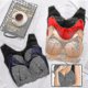 thumbnail image 2 of Sujetador elástico con corte de encaje sin costuras y figura completa para mujer, ropa interior recogida transpirable (s-7xl), 2 of 4