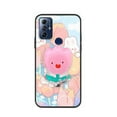 thumbnail image 6 of KBS-Phone Case For MOTO G Play 2023, Rotatable stand Waterproof Kickstand Simplicity Cute Phone lens protection Back Cover Soft Case Anti-knock Fashion Design Durable Glitter TPU Cartoon, 6 of 9