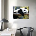 thumbnail image 3 of Nawypu Canvas Wall Art Living Room Panda Poster Animal Pictures Bedroom Prints Decor, 3 of 4