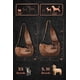 thumbnail image 4 of Mochila portabebés para perros NOAH & PAW, ajustable, de piel vegana, 2,2 a 8 kg, 4 of 9