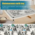 thumbnail image 3 of Quick Drying Stone Mat Dish Drying Mat Diatomaceous Earth Water Absorbing Dish Drying Mats for Kitchen Counter, 3 of 10