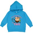 thumbnail image 2 of Inktastic Little Monkey Girl 2nd Birthday Toddler Hoodie, 2 of 4