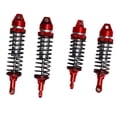 thumbnail image 1 of 2 Pairs RC Car Shock Absorbers Set, Aluminum Alloy Front Rear Shock Damper Kit with Damping for 4x4 1/10 Scale RC Crawler, 1 of 7