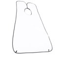 thumbnail image 4 of Babero para barba, delantal para atrapar barba, capa para afeitar para hombres, paño de aseo con ventosa (blanco), 4 of 14