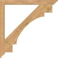 thumbnail image 3 of Ekena Millwork 3 1/2"W x 46"D x 46"H Merced Traditional Smooth Bracket, Western Red Cedar, 3 of 4