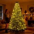 thumbnail image 6 of Christmas Tree Lights 400 LED, 6.6FT x 16 Lines Outdoor String Lights with 8 Light Modes, Memory & Timer Function, Warm White Christmas Lights for Tree, Home, Garden, Patio, Xmas Decorations, 6 of 7
