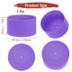 thumbnail image 2 of Uxcell Funda de Botella de Agua de Silicona [1PCS] - Funda Protectora Antideslizante para Proteger Botellas de Agua de Rasguños - [Violeta - 2.95 IN], 2 of 7