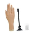 thumbnail image 5 of EHJRE Nail Practice Hand Nail Training Model with Suction Cup Base Female Mannequin Hand Simulation for Showcase Bracelet Beginners Right Hand, 5 of 8