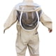 thumbnail image 5 of (XL) Vêtements d'apiculture professionnelle - Équipement de protection de l'apiculteur professionnel beige pour les abeilles avec gants longs et capuchon de voile, 5 of 5