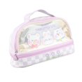 thumbnail image 2 of Waterproof Pencil Pen Case, Scratch Resistance Portable Transparent Large Capacity PU+PVC Transparent Pencil Case Bag  For Stationery, 2 of 8