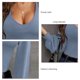 thumbnail image 5 of Sudadera De Punto Cuello Redondo Linterna Manga Larga Slim Fit Sudadera De Punto De Mujer De Moda Azul Real L, 5 of 6