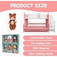 thumbnail image 2 of Minimuñecas Swanky Style, 6 unidades, con trajes de animales y litera, 2 of 8