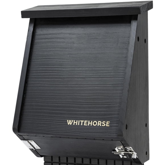 WHITEHORSE 4-Chamber Bat House - A Premium Cedar Bat Box that is Built to Last - Enjoy a Healthier Yard with Fewer Mosquitos While Supporti