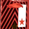 thumbnail image 3 of Sac cadeau en papier de Noël Holiday Time Red Tree, petit format, motif vin, 3 of 5