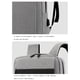 thumbnail image 5 of Mochila de negocios, bolsa para viajes en avión, compatible con portátiles de 15,6 pulgadas con puerto de carga USB., 5 of 7