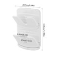 thumbnail image 3 of Czzoypi Wall-Mounted Pot Lid Rack Cutting Boards Decorative Pan Cover Rack Pot Lid Storage Organizer Cutting Board Holder Rack Pot Cover Organizer Wear-Resistant Pot Lid Holder Pp, 3 of 6