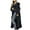 Black, variant on Lindreshi Cardigan Sweaters for Women Clearance Women Winter Solid Knitted Loose Hooded Long Cardigan Sweater Pocket Coat