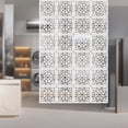 thumbnail image 4 of 24 Pcs Modern Hanging Room Divider White Decorative Wall Screen Panels Hollow Out Design Screen Panels, 4 of 20