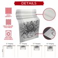 thumbnail image 5 of Eucalyptus Gray Table Runner 120 Inches Long,Stripes Bottle Flower Cactus Plant Cotton Linen Table Runners Dresser Scarves,Decorative Tabletop Scarf Furniture Cover for Home Dinner Party 13"x120", 5 of 8