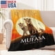 thumbnail image 3 of Mufasa anti-pilling, suave, ligera, esponjosa y acogedora de lujo para hogar y cocina – Perfecta para niños y adultos, 100 x 150 cm, 3 of 6