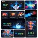 thumbnail image 5 of Projetor Portátil AOC WiFi Bluetooth 180° 4K Full HD 8000 Lúmens Correção Keystone, 5 of 8
